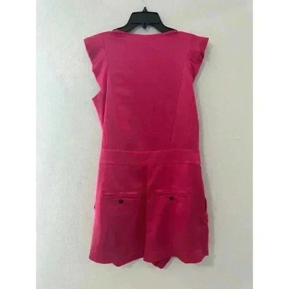 Rachel by Rachel Roy satin pink shorts jumpsuit size 8 - Picture 2 of 4
